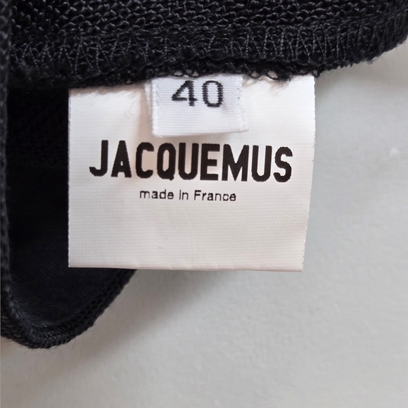 NWT JACQUEMUS The Ovalo Pant Black Size 40 4261 - Picture 12 of 13